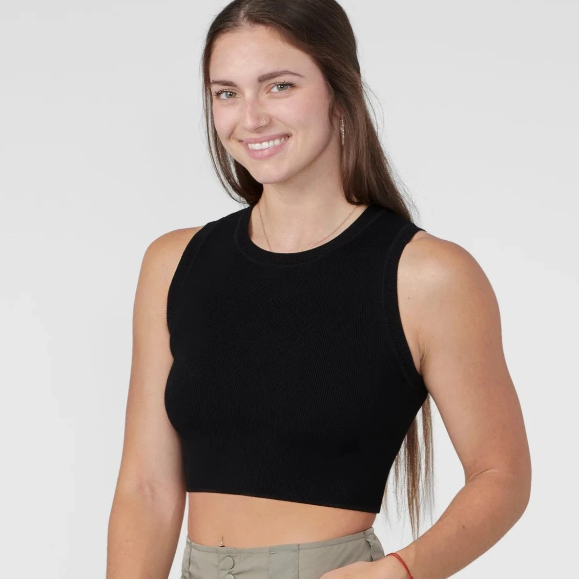 CropTank Young LA Knit