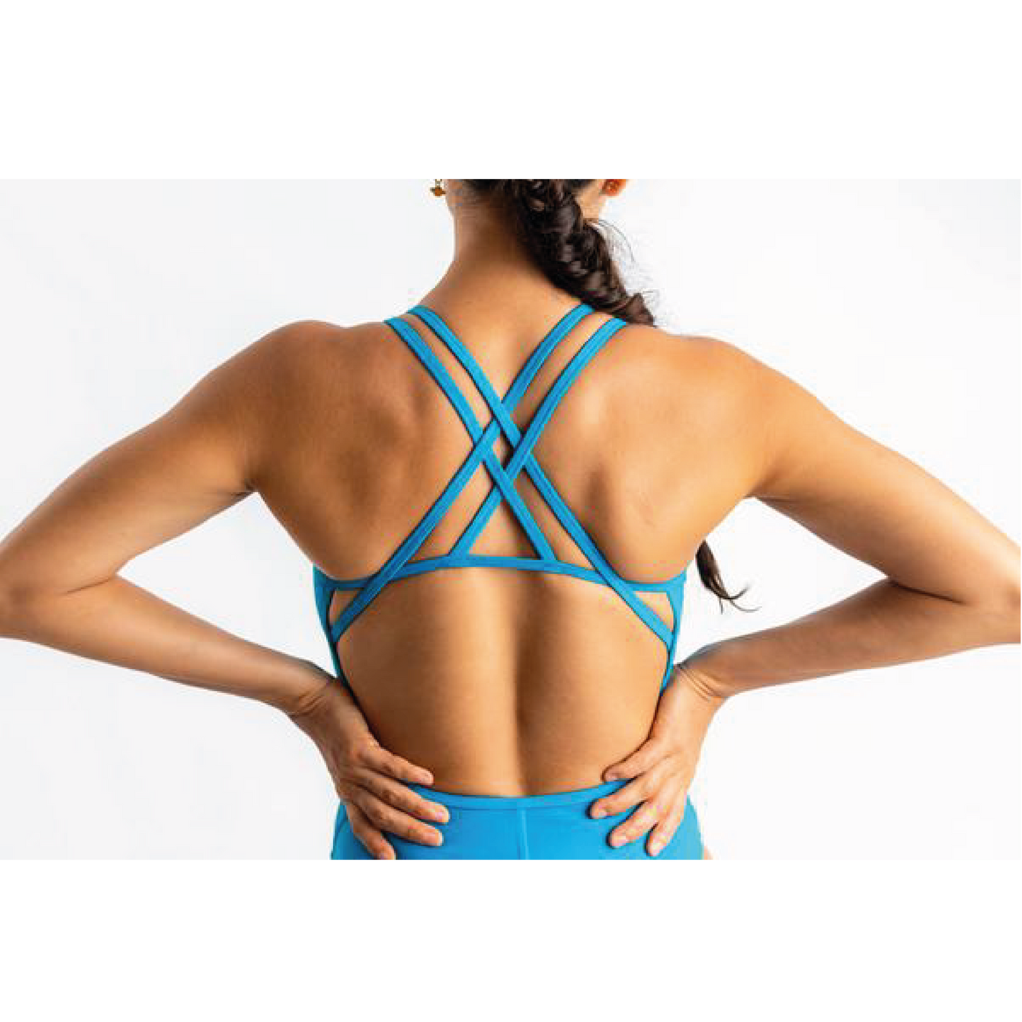 Traje de Baño Swimsey N Doble Tirante Turquesa/Bacalar