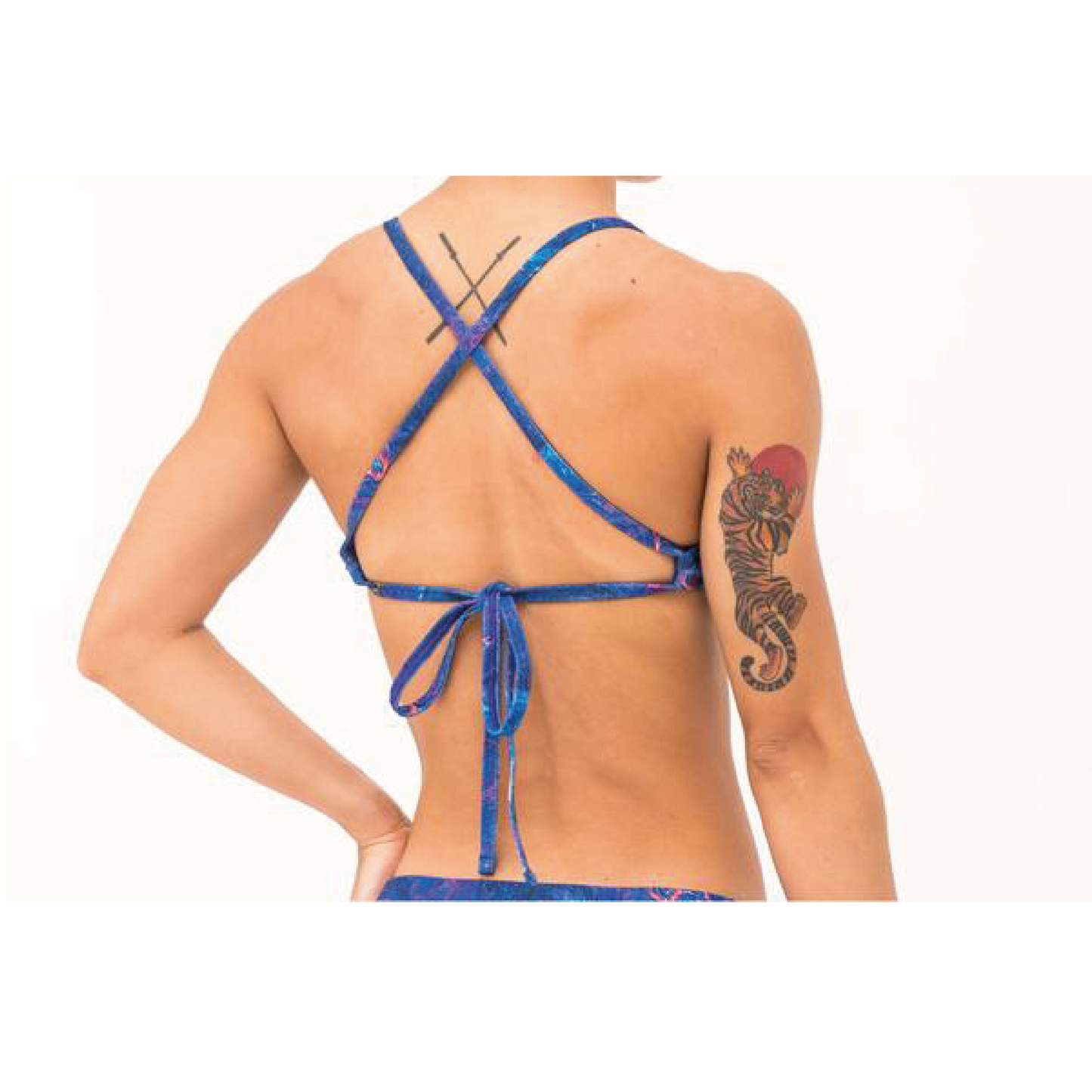 Traje de Baño Swimsey Top tres franjas Mystic