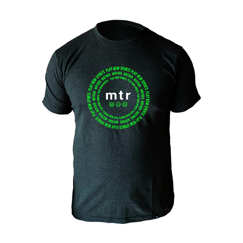 Tee Motoro Circular PNS Negro