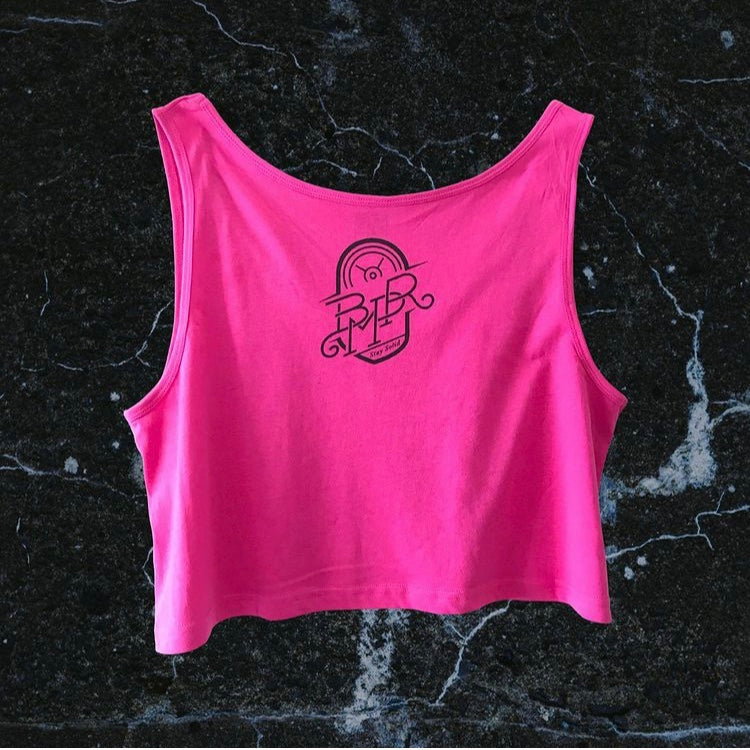 CropTank Bumper BMPR Fucsia