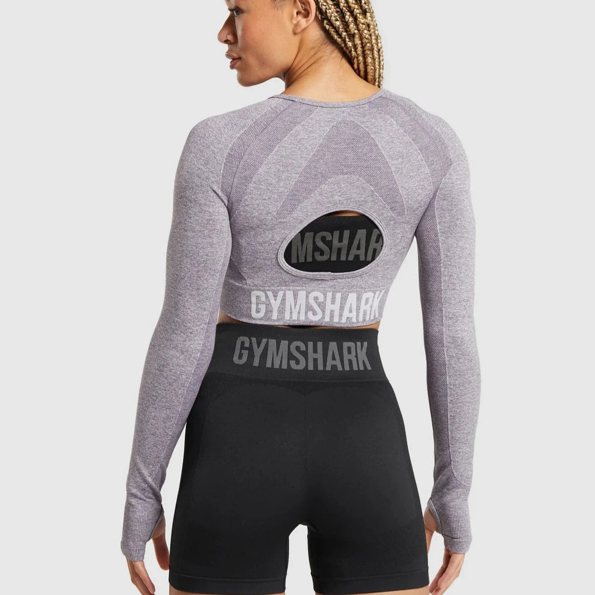CropTop Long Sleeves Gymshark Flex