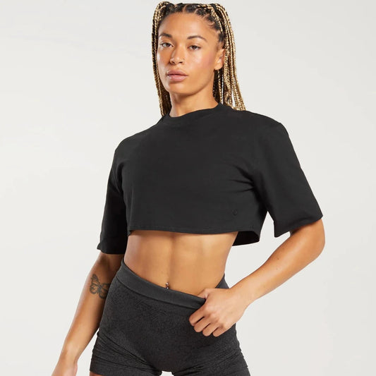 CropTop Gymshark Boxy