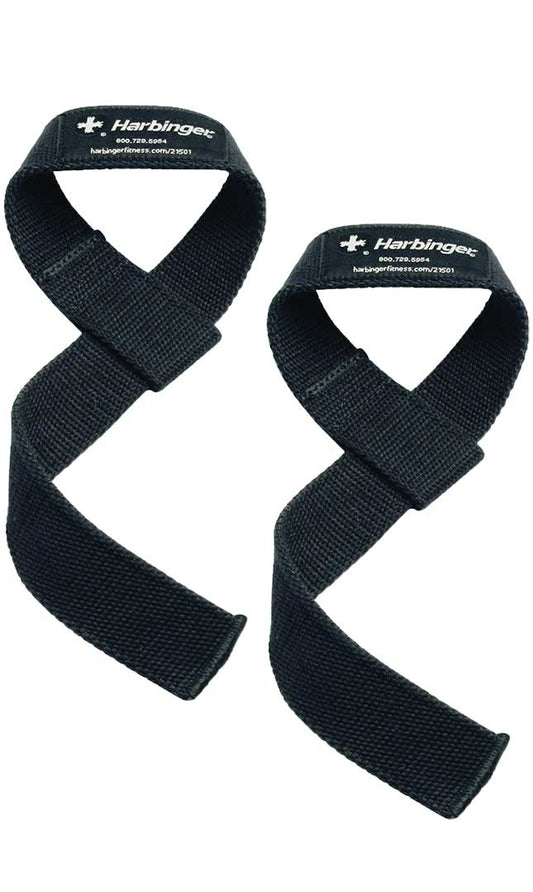 LiftingStraps Harbinger Liso Negro