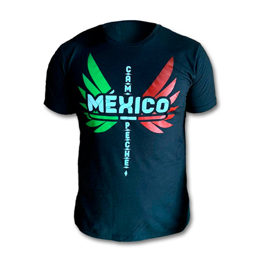 Tee Motoro CampecheBarbell Negro