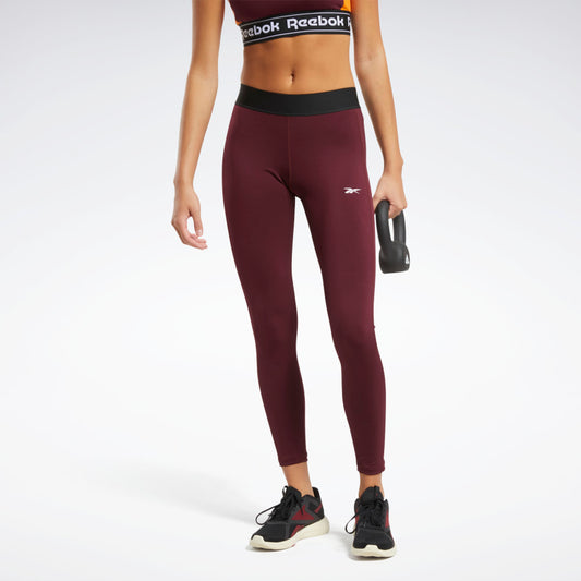 Leggings Reebok Essentials Linear Marron