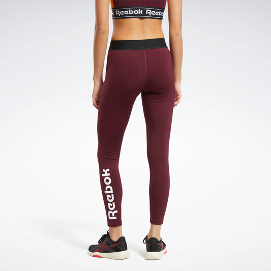 Leggings Reebok Essentials Linear Marron