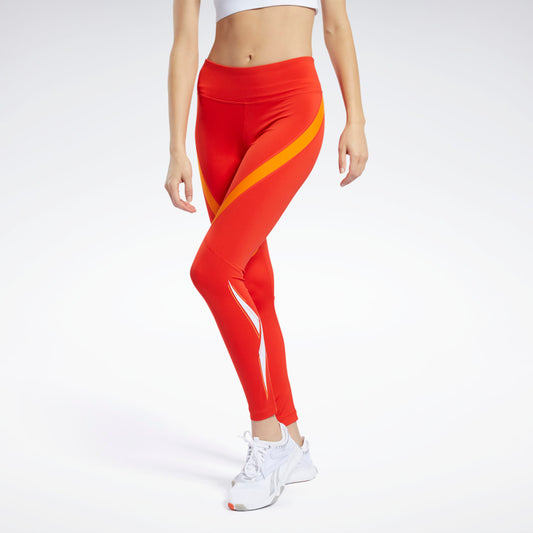 Leggings Reebok WOR Vector Rojo
