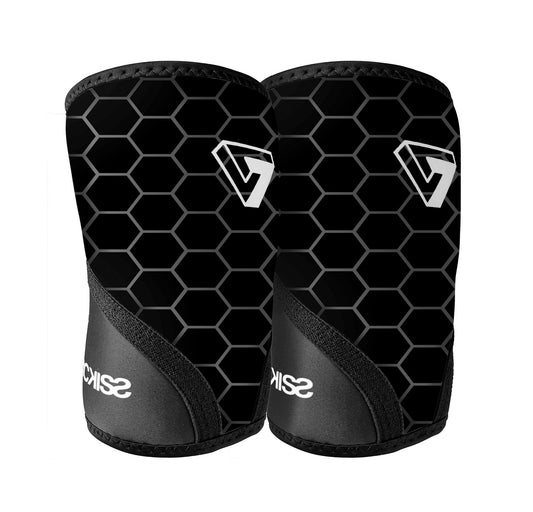 Rodilleras Rckiss Neopreno 5mm Geometry Gray