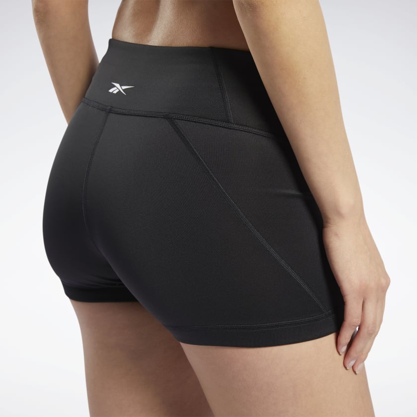 BootyShort Reebok Long Liso Negro