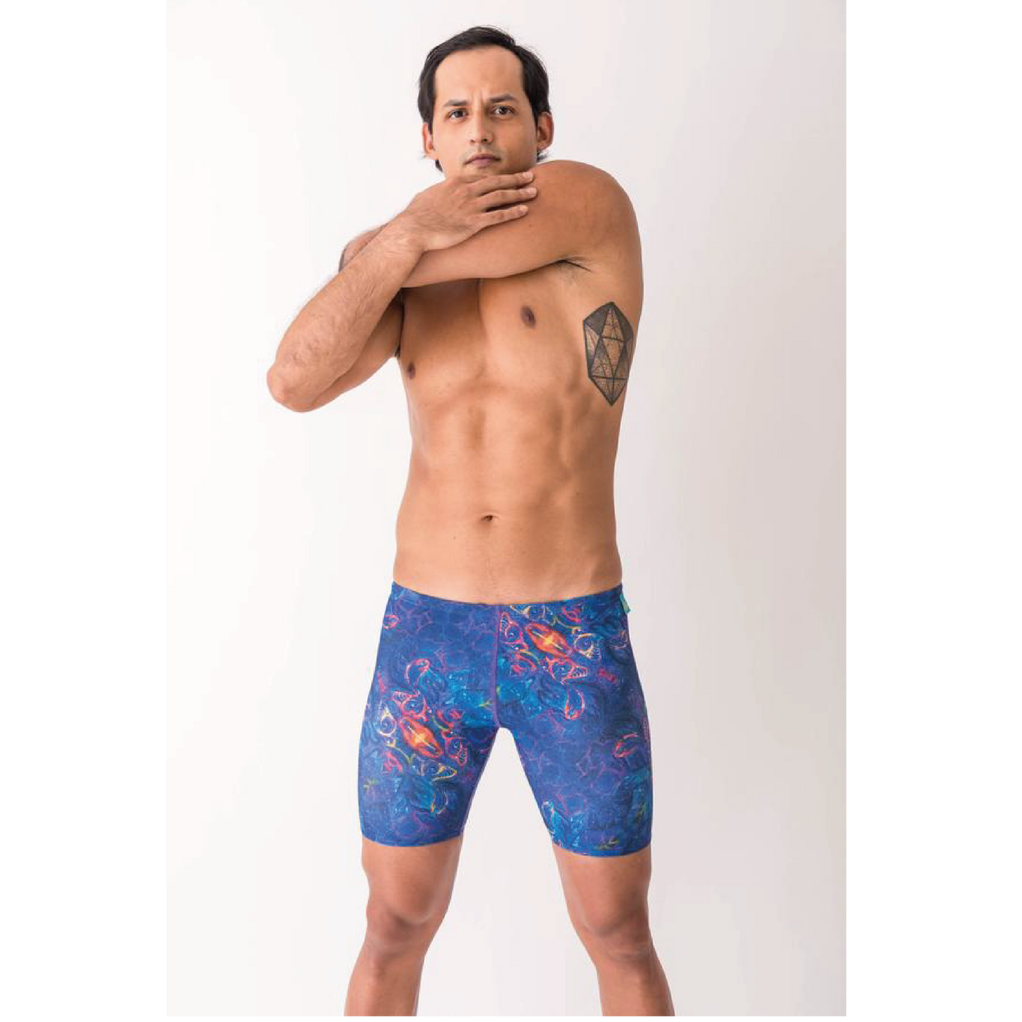 Traje de Baño Swimsey Jammer Monoprint Mystic