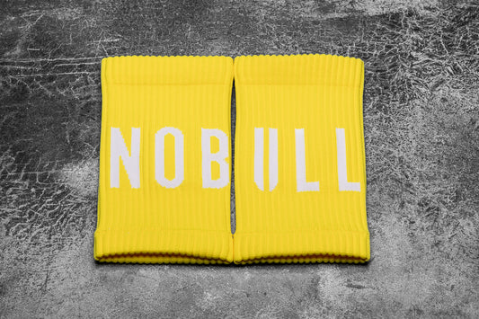 WristBand Nobull Liso Amarillo Neon