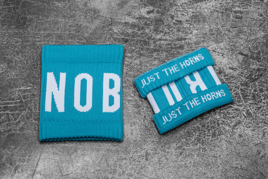 WristBand Nobull Liso Azul Neon
