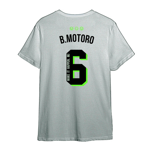 Tee Motoro Dama Sexto Gris