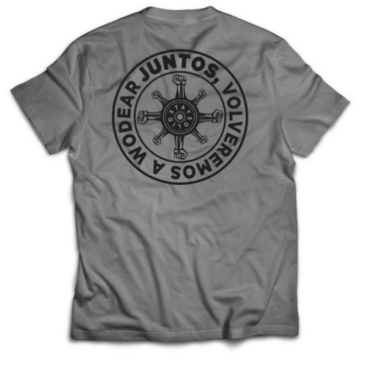 Tee Bumper Juntos Wod Gris Dama