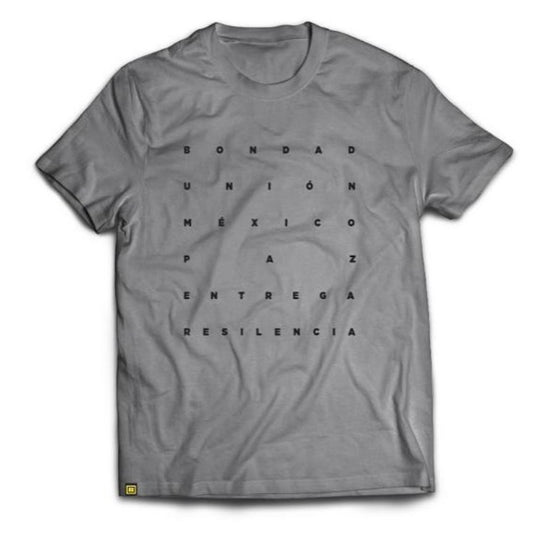 Tee Bumper Juntos Wod Gris Dama